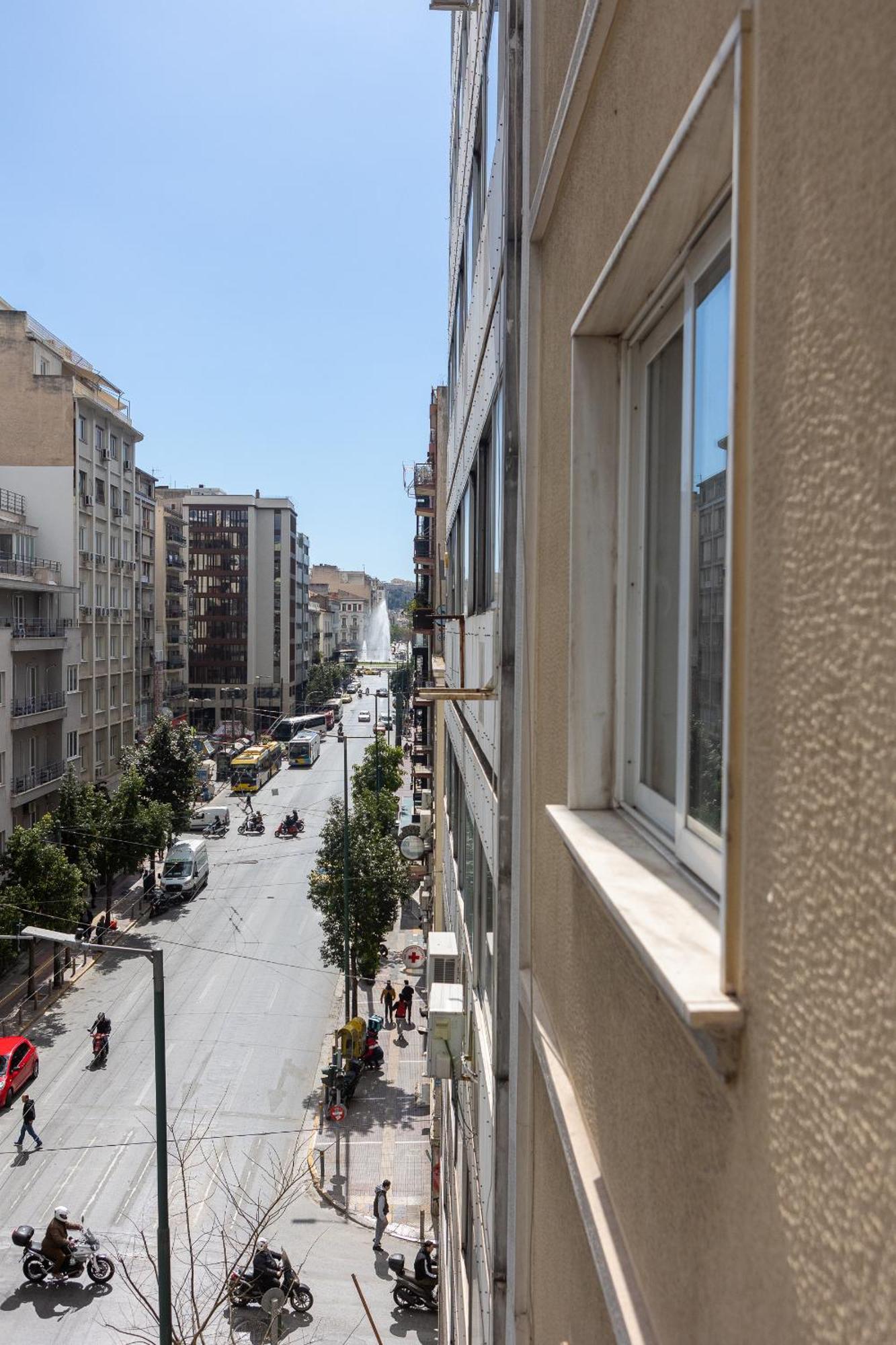 Acropolis View 4-Bd Central Apartment Афіни Екстер'єр фото